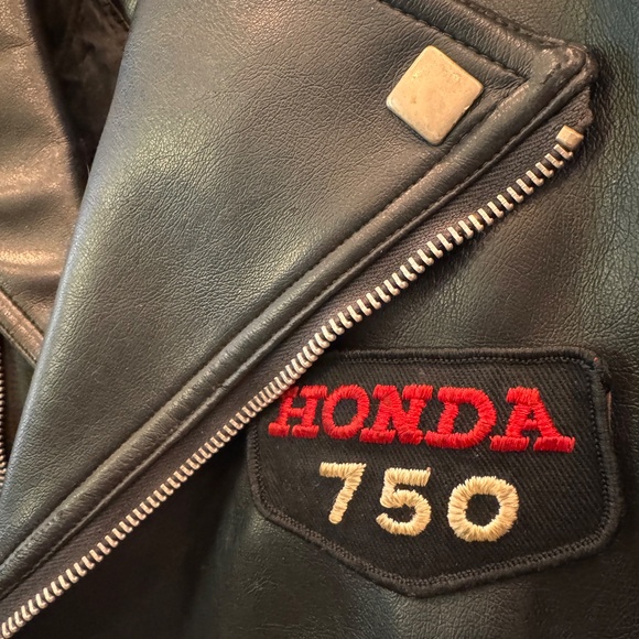 Vintage Lord James (made in Japan) Faux Leather Jacket Size M women's - Picture 7 of 12